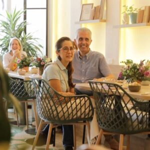 Apoyo para una mesa de amor